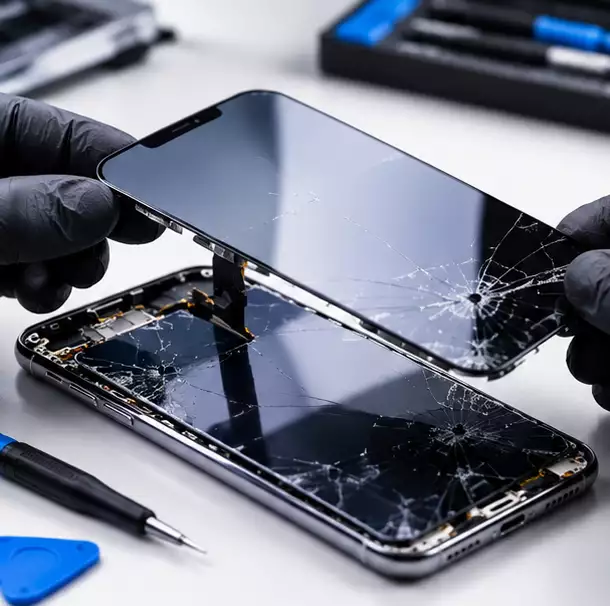 Replacement screens stocked at the My Celcare JLT store in Dubai